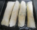 れんこん入り✿はんぺんタルタル春巻き作り方6写真