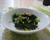 簡単☆ほうれん草のおひたし作り方4写真
