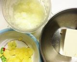 離乳食！パイナップルハンバーグ☆作り方1写真