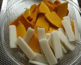 ♥和菓子みたいな♥かぼちゃのごま団子作り方1写真