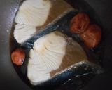 ブリ切り身の梅煮作り方7写真
