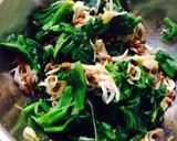 ほうれん草の納豆あえ 給食レシピ♪作り方2写真