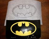 ☆バットマン キャラ弁 のり弁☆作り方1写真