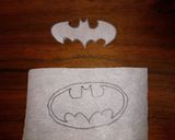 ☆バットマン キャラ弁 のり弁☆作り方2写真