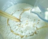 パリパリピザ生地(発酵無し&薄力粉で)作り方1写真