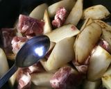 大根と豚肉の炒め煮作り方8写真