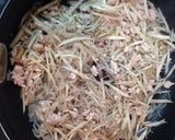 ◆鳥ごぼうの巾着◆作り方2写真