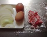 豚肉と卵のいりつけ作り方1写真