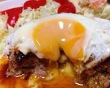 とろ〜りチーズインハンバーグ目玉焼きのせ作り方10写真