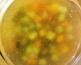 ソーセージ出汁の根菜スープ作り方3写真