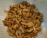 なめこの醤油漬け作り方1写真