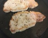 チーズ on ポークチャップ♪作り方3写真