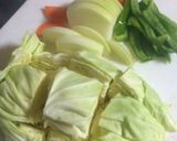 お肉なしでok!野菜炒め作り方1写真