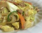 お肉なしでok!野菜炒め作り方5写真