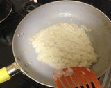 ずぼら飯☆おこげが美味しい焼きリゾット作り方2写真