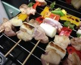 春の彩り焼き鳥作り方5写真