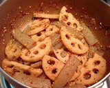 即席メニュー☆蓮根と蒟蒻の麺つゆ煮作り方3写真