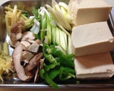 豆腐 豚コマのしょうが味噌炒め作り方2写真