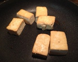 豆腐 豚コマのしょうが味噌炒め作り方4写真