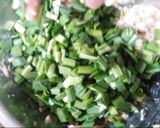 絶品!ヘルシー♡えびニラ餃子作り方8写真