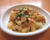 弁当に◎簡単♪豚バラと大根のオイマヨ炒め作り方11写真