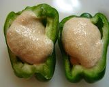 缶つまムール貝のピーマン明太マヨ焼★作り方4写真