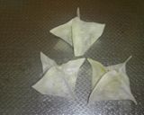 ワンタンの皮で作るインド料理♪サモサ作り方7写真