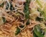 しらすとレタスのパパッと和風パスタ作り方4写真