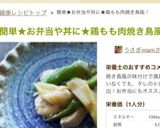 簡単★お弁当や丼に★鶏もも肉焼き鳥風！作り方12写真