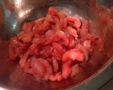 豚肉ともやしと葱のおろし特製ポン酢かけ作り方2写真