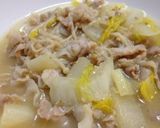白菜とえのきと豚肉のみそ煮作り方6写真