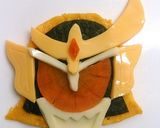 仮面ライダーガイム☆キャラ弁作り方8写真