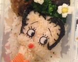 キャラ弁ベティーちゃんBettyboop作り方9写真