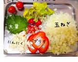 フライパンでイカスミリゾット作り方2写真