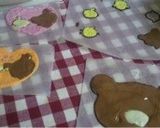 キャラチョコプレート★リラックマケーキ作り方3写真