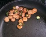 魚肉ソーセージのケチャップ炒め作り方2写真