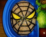 ☆スパイダーマン キャラ弁☆作り方7写真