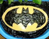 ☆バットマン キャラ弁 のり弁☆作り方7写真