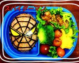☆バットマン キャラ弁 のり弁☆作り方8写真