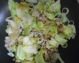 豚ひき肉とレタスと長ねぎ入り炒めご飯作り方9写真