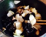白菜のうま煮 (かた焼きそば)作り方4写真