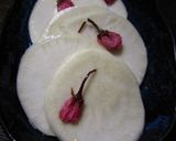 桜の塩漬けで☆蕪のお漬物作り方4写真