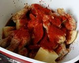韓国料理 鶏肉のピリ辛煮作り方1写真