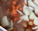 韓国料理 鶏肉のピリ辛煮作り方3写真