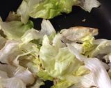 玉ねぎハンバーグからの、レタススープ☆作り方3写真