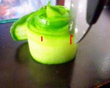 きゅうり 飾り～花作り方3写真