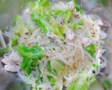 春キャベツ・もやし・豚肉のエスニック春雨作り方5写真