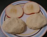 ポテトとりんごのせ☆ハンバーグ作り方3写真
