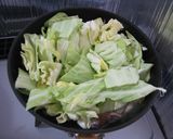 キャベツとしいたけ炒め☆柚子風味作り方4写真