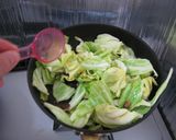 キャベツとしいたけ炒め☆柚子風味作り方5写真